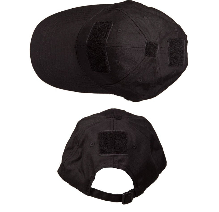 Softshell Baseball Cap Outdoor Summer Hat Tactical Cap Black