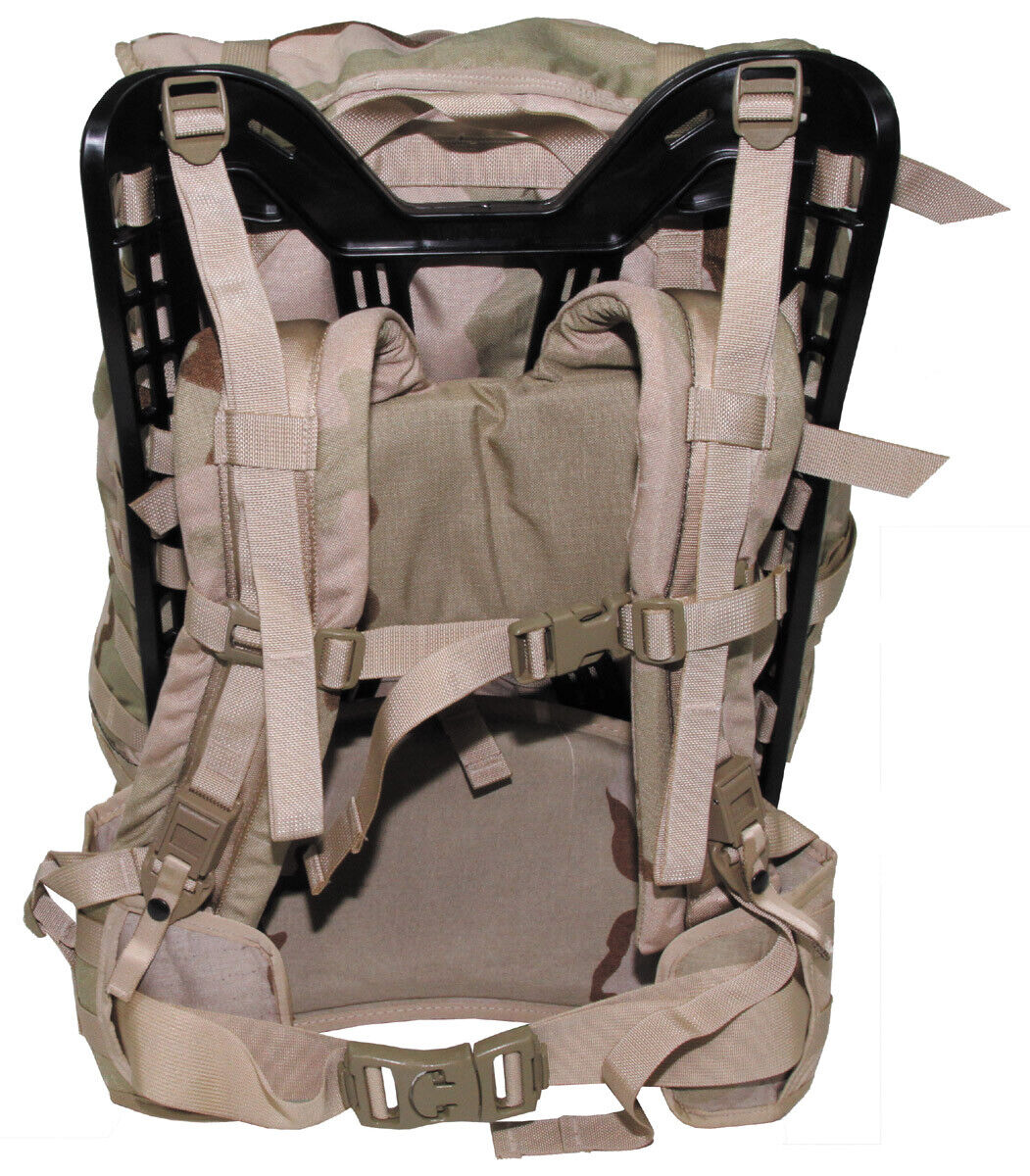 US Military Original Genuine MOLLE II Light 3 Backpack Desert Camouflage New