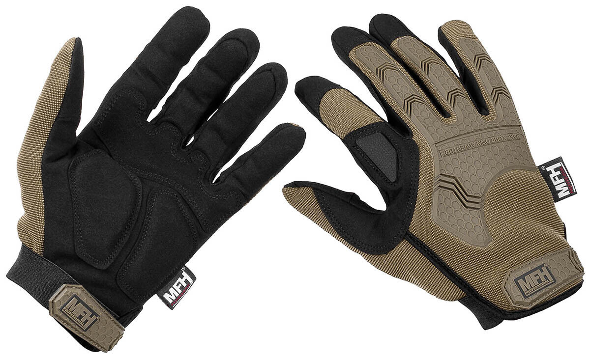 MFH Professional Tactical Gloves Attack Tan