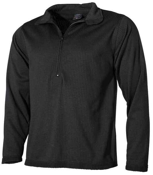 US Army Military Undershirt Breathable Fleece Level II GEN III Black