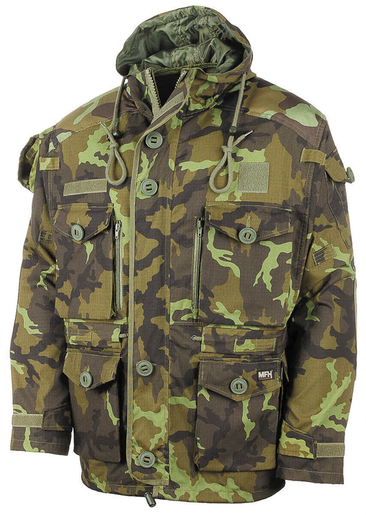 Commando Jacket Smock Hiking Mens Parka Hunting Army Ripstop Coat M 95 CZ camo