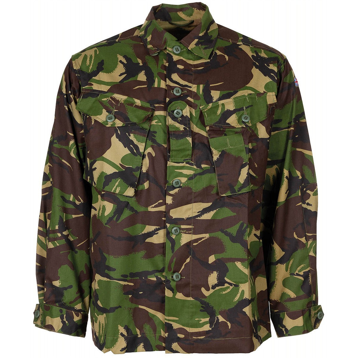 Original British Army Military Lightweight Jacket Genuine Combat Dark DPM Camo
