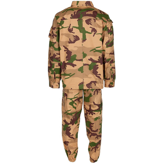 Original Italian Army Military Field Suit Desert Camo Jacket And Pants New