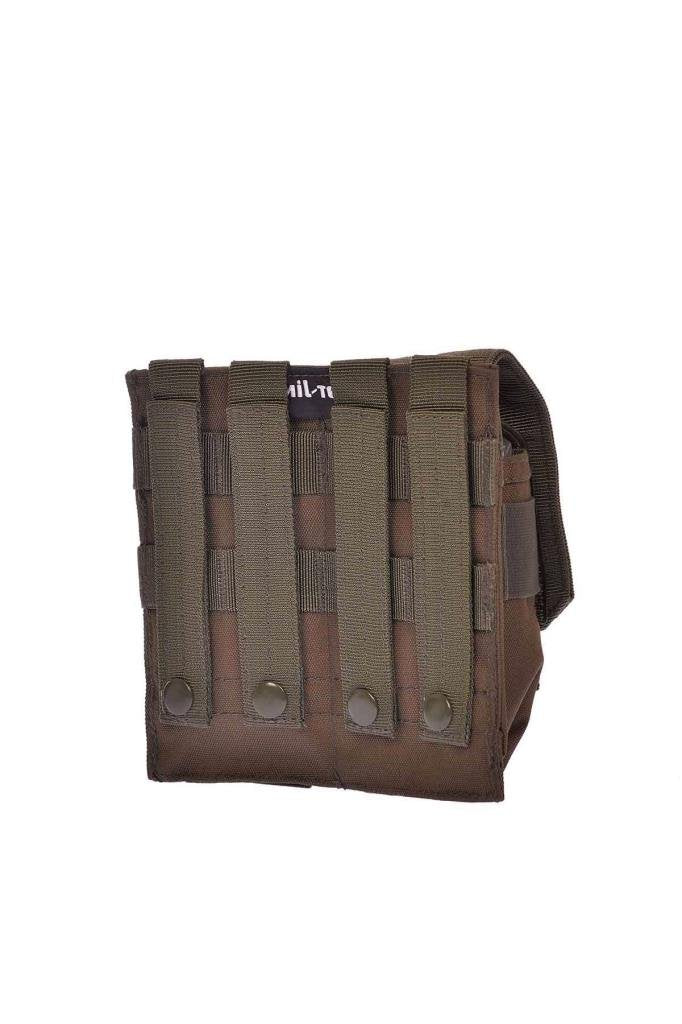 Mil-Tec Single AK47 Mag Pouch Black MOLLE Tactical Ammo Carrier