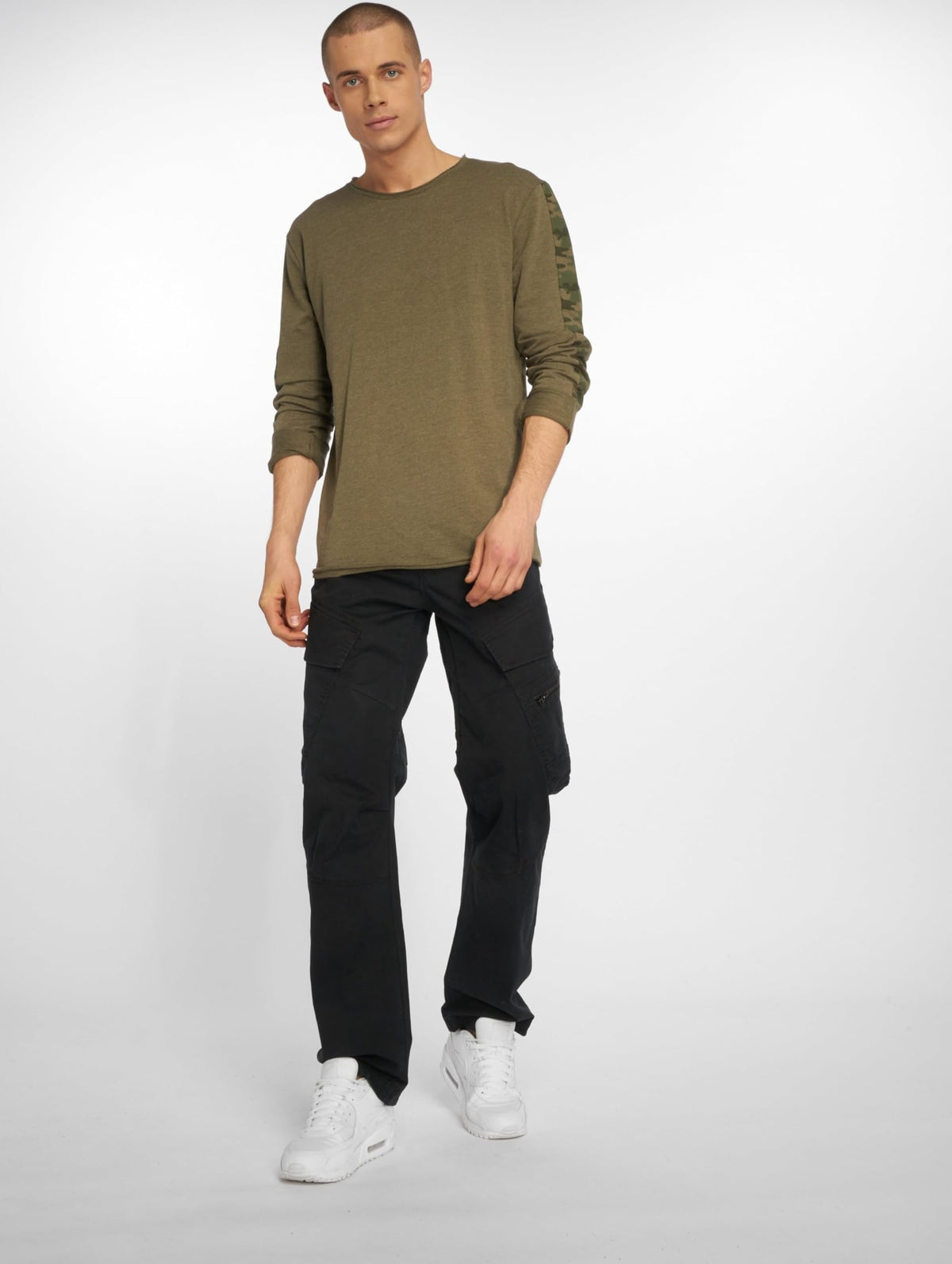 Brandit Adven Slim Fit Pants Dark Camo
