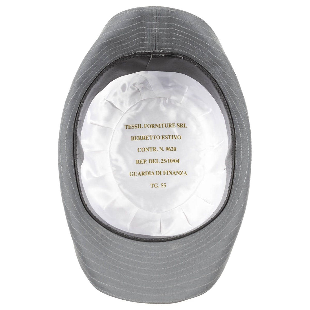 Italian Lady Cacciali Hat with Customs Insignia Military Surplus Used