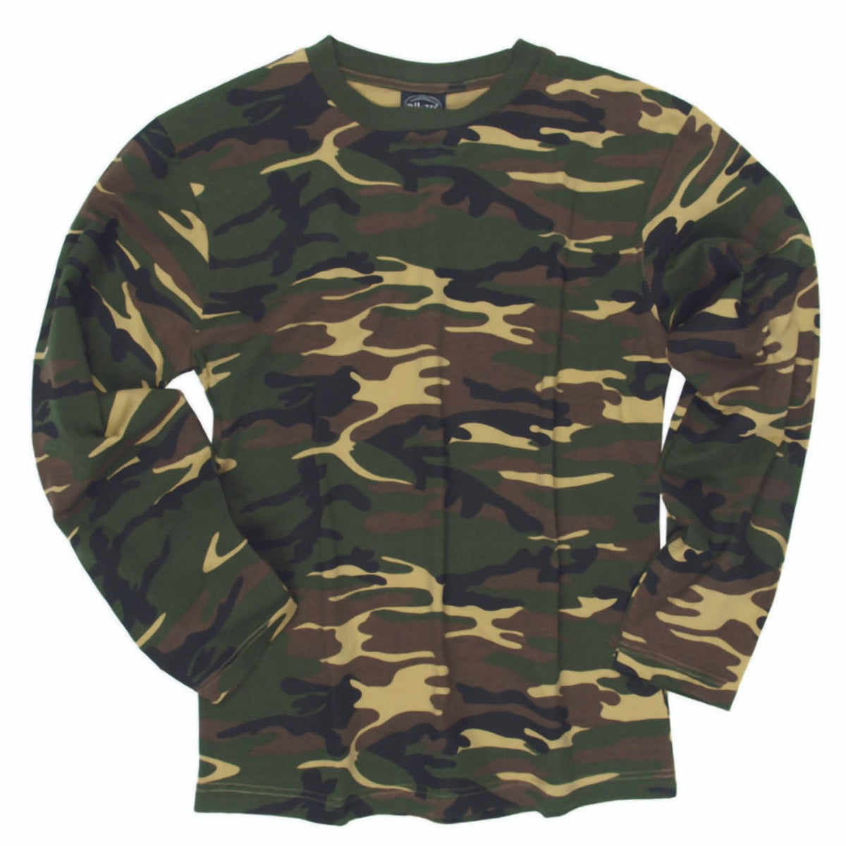 Mil-Tec Long Sleeve Shirt Woodland