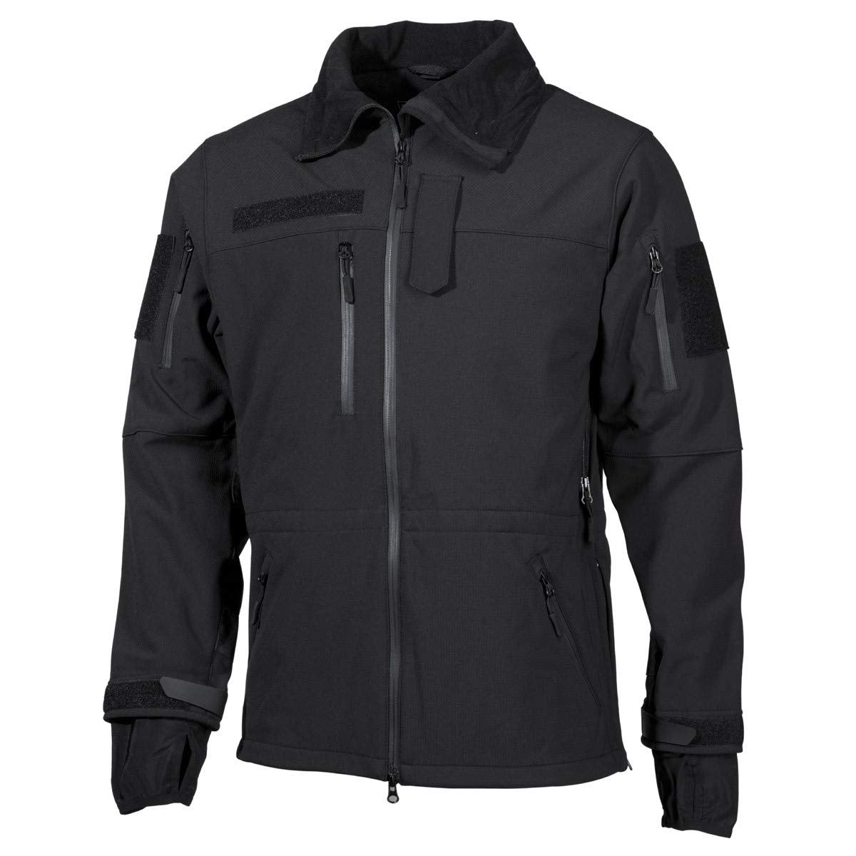 MFH High Defence Softshell Jacket – Black Tactical Outdoor Men’s