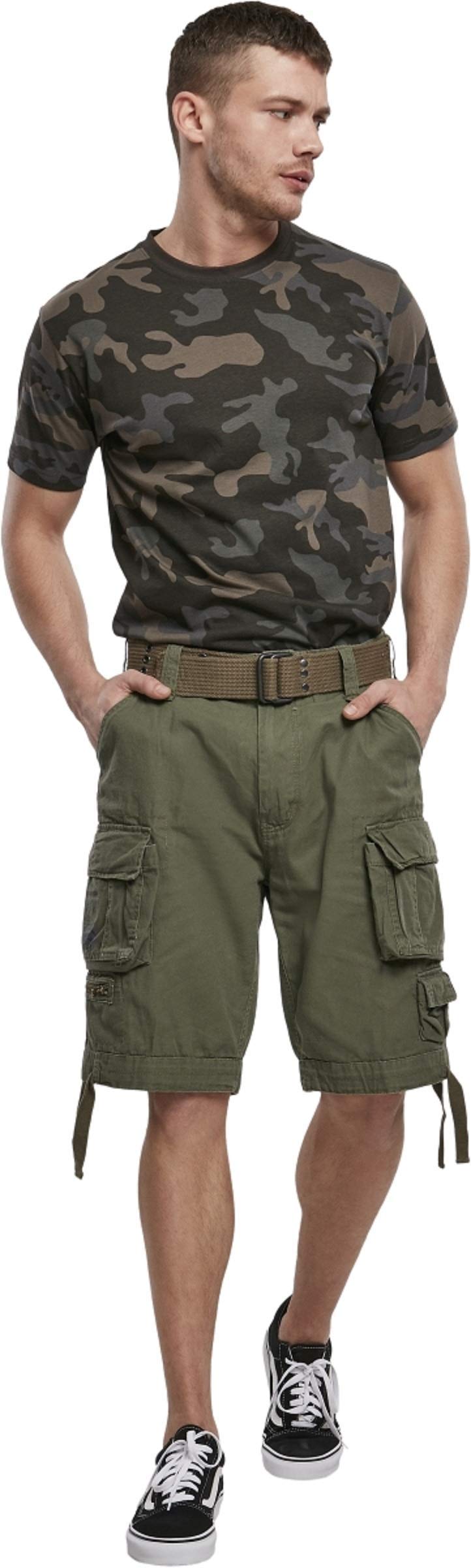 Brandit Men’s Dark Camo Cotton T-Shirt XXL | Casual, Training & Outdoor Wear