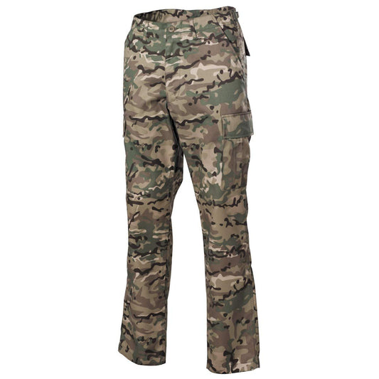 MFH Men's US BDU Combat Trousers Operation Camo