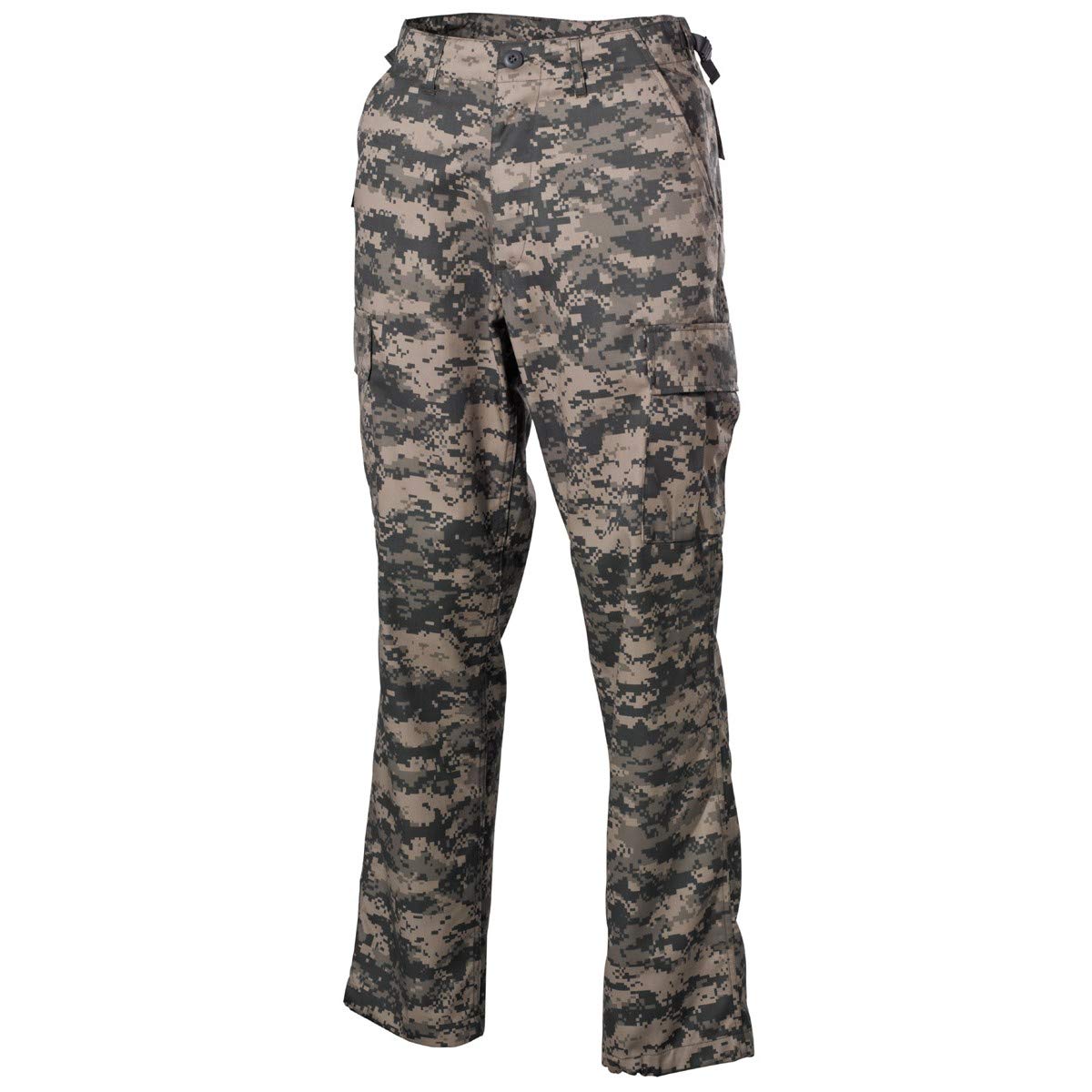 MFH BDU Combat Trousers – AT Digital Ripstop Military Camo Pants
