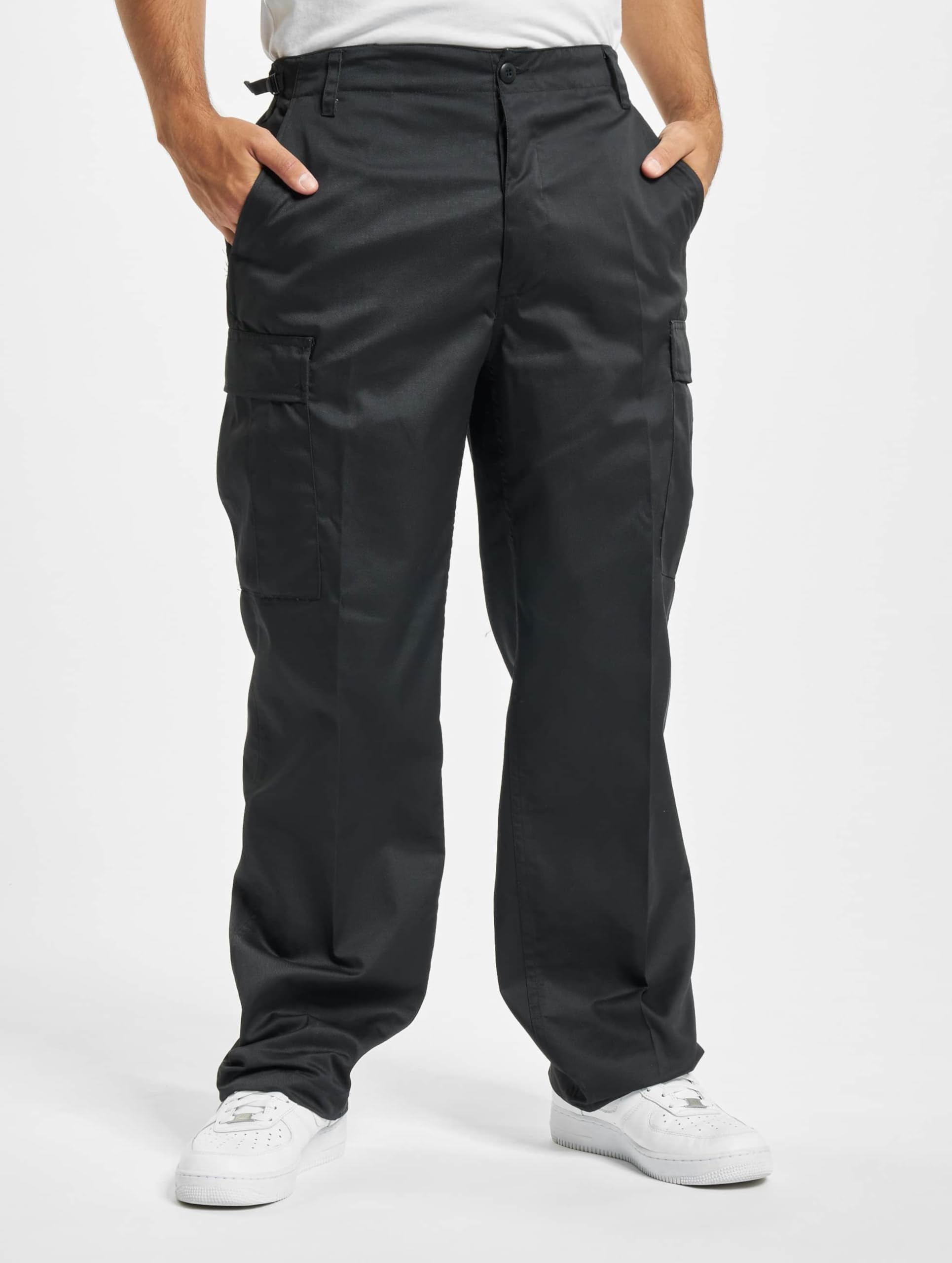 Brandit Men’s US Ranger Trousers Olive – Classic Military Cargo Pants