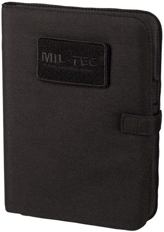 Mil-Tec Tactical Notebook Black – Medium Waterproof Military Notepad