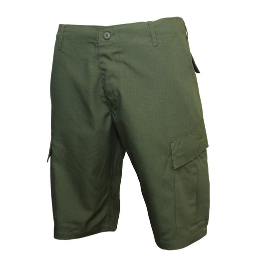 Military Bermuda Style ACU Shorts (Small, Olive Green)