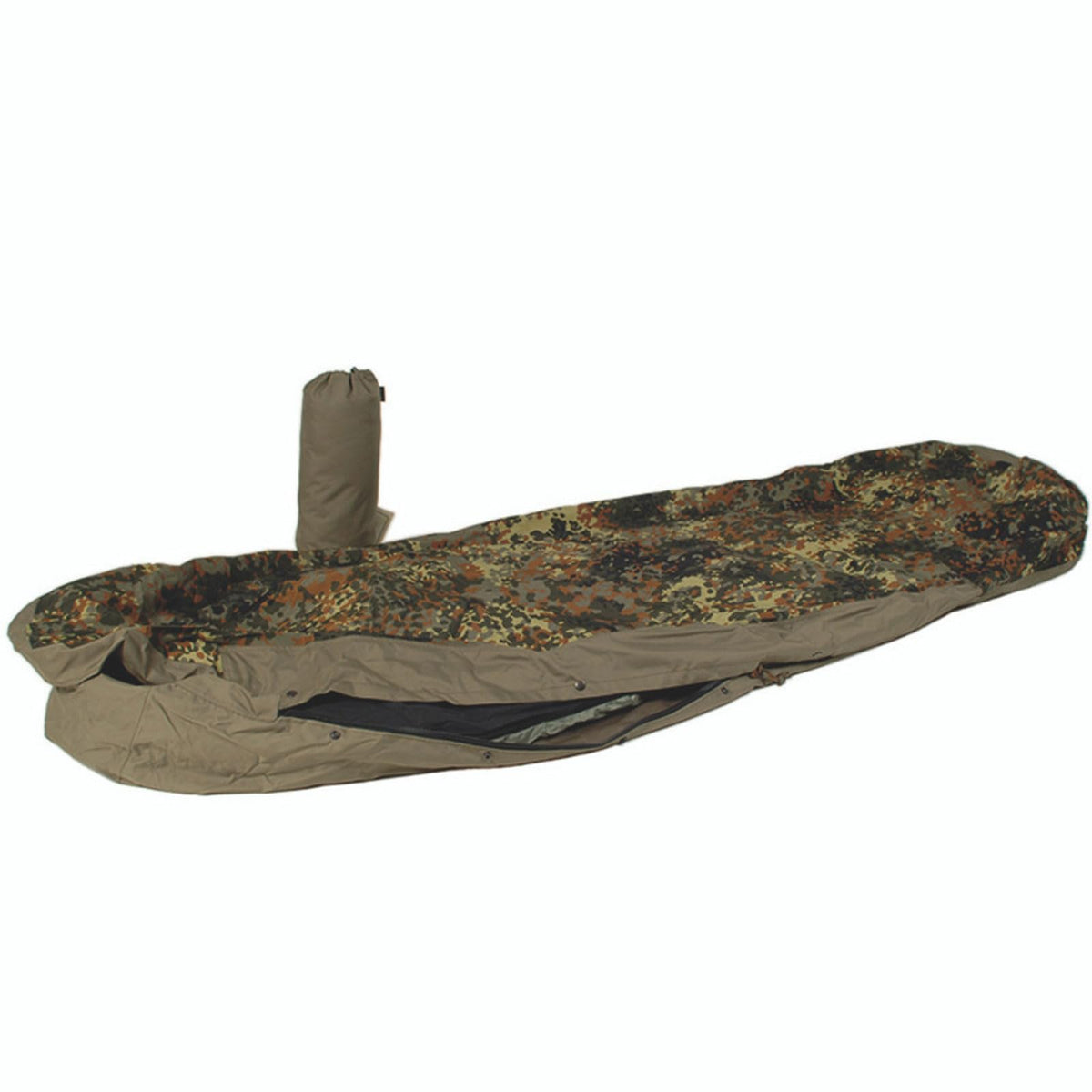 Mil-Tec Od3-layer Laminate. Mod.sleeping Bag Cover Woodland