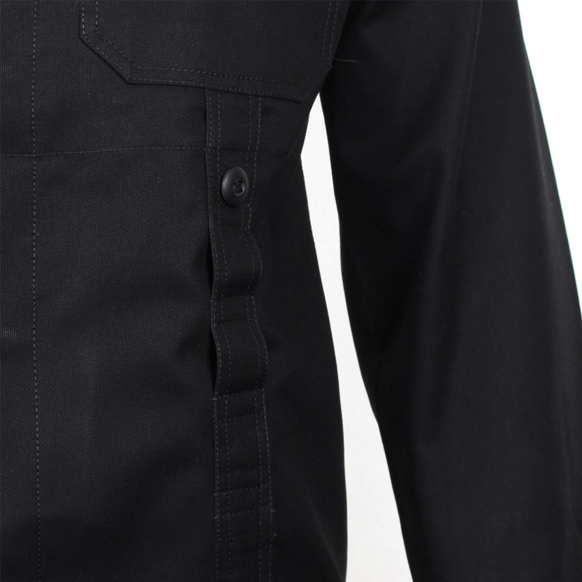 Mil-Tec Men’s German Old Style Moleskin Field Jacket – Black GR5