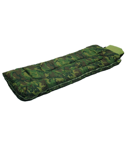 Mil-tec Woodland Camo Pilot Sleeping Bag