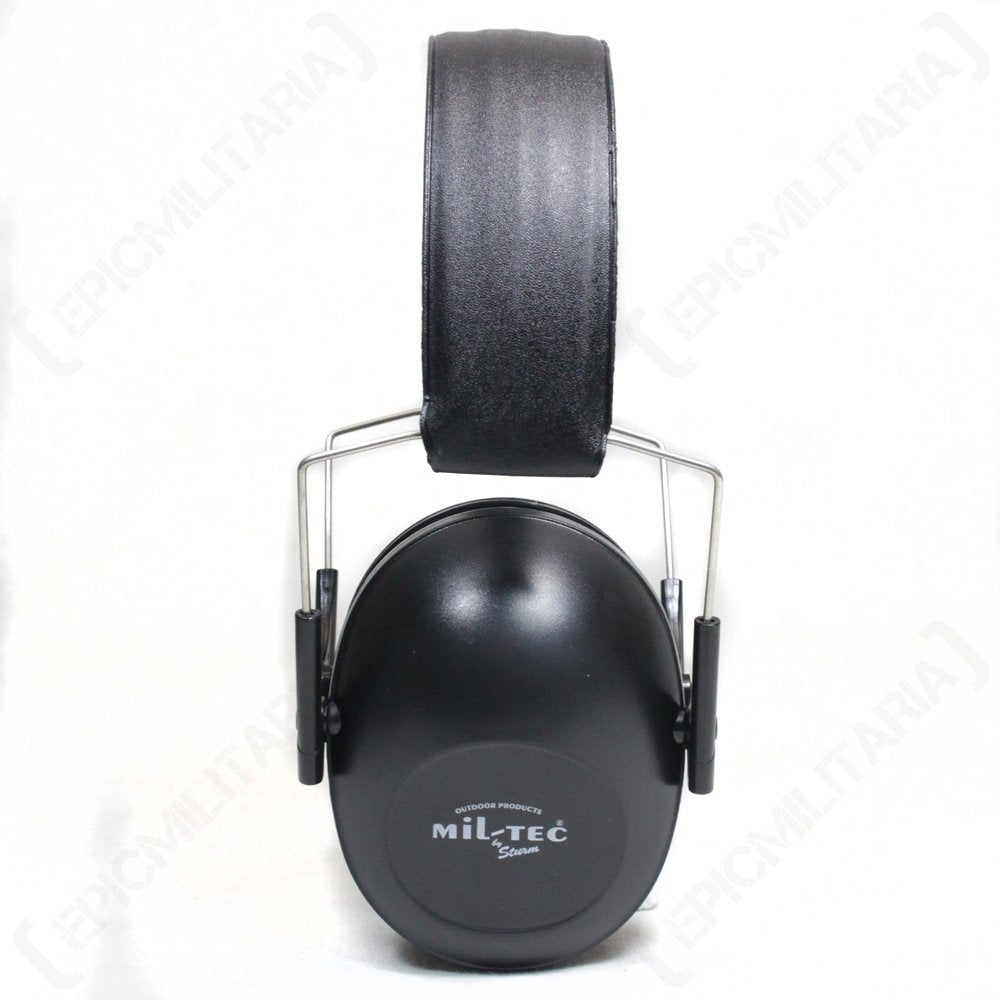 Mil-Tec Protective Earmuffs – Black Folding Hearing Protection