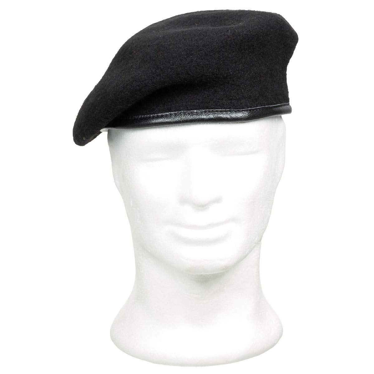MFH BW Beret – Black German Army Military Hat Size 62
