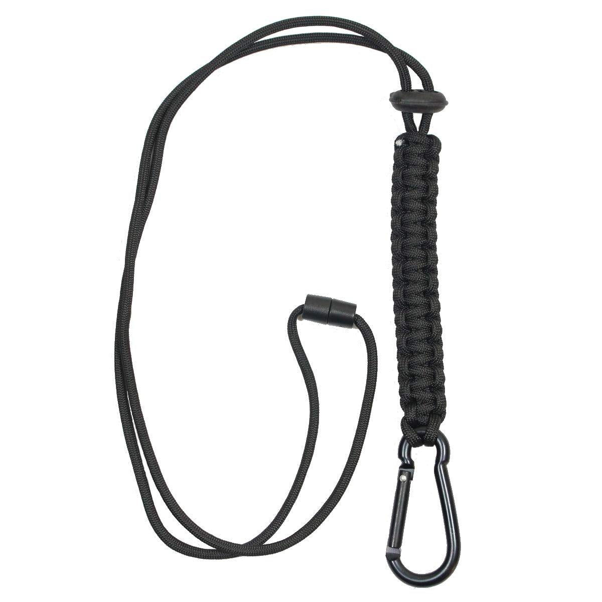 Mil-Tec 2.6m Paracord Lanyard with Carabiner
