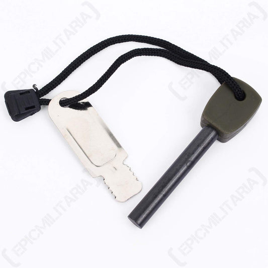 Mil-Tec Survival Camping Flint and Striker - Large