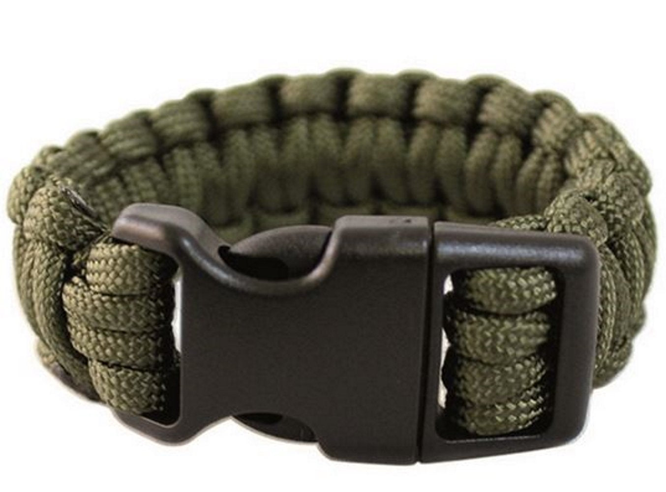 Mil-Tec Paracord Wrist Band 15mm Olive