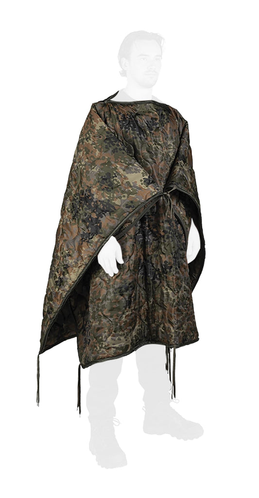 MIL-TEC® FLECKTARN MULTI-FUNCTION PONCHO LINER