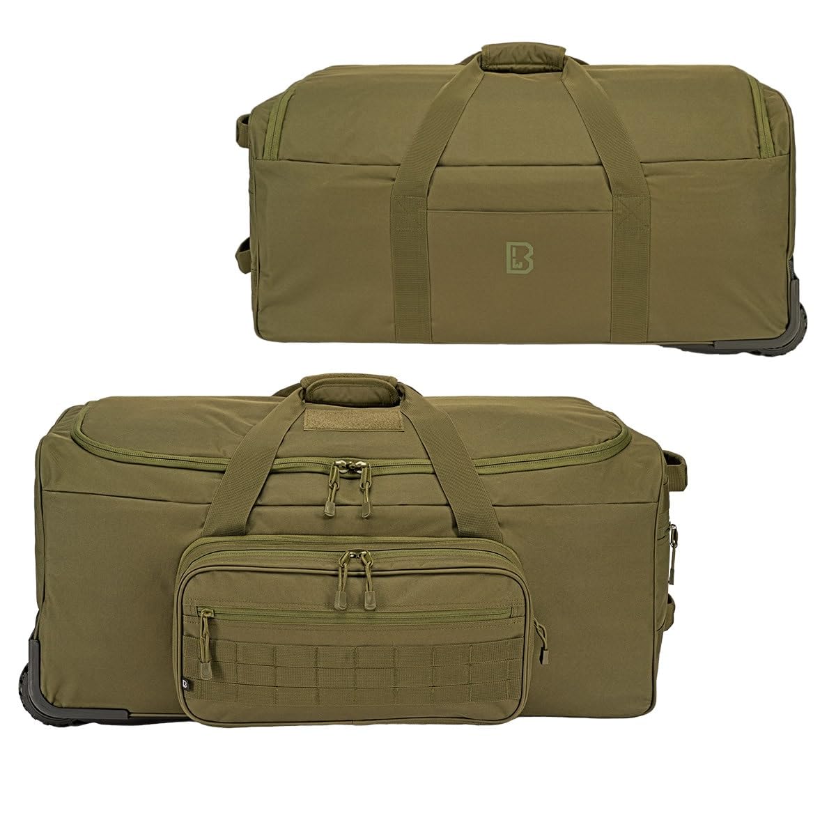 Brandit US Cooper Trolley – Large, Durable Travel Backpack with Wheels