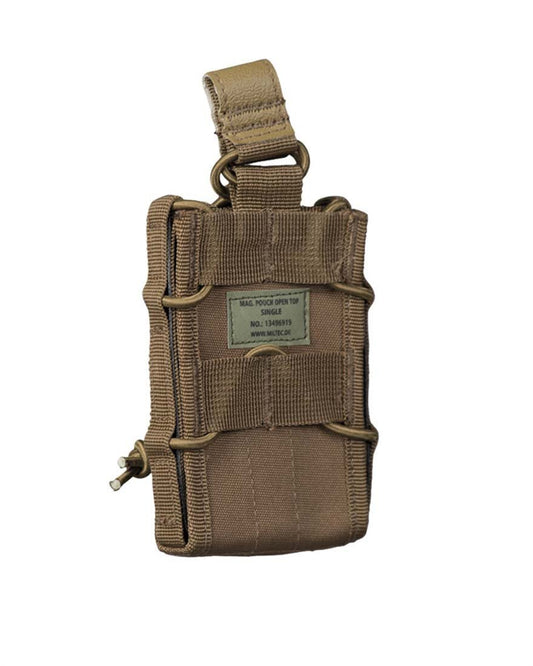 Mil-Tec Mag Pouch Open Top Single Dark Coyote
