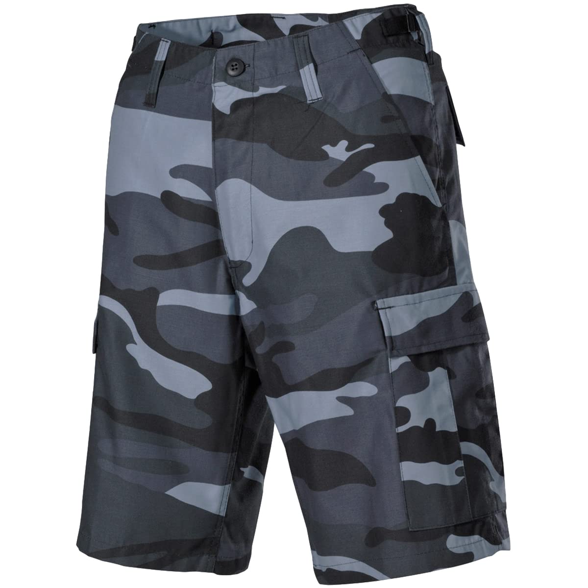MFH US BDU Bermuda Shorts – Sky Blue Ripstop Tactical Summer