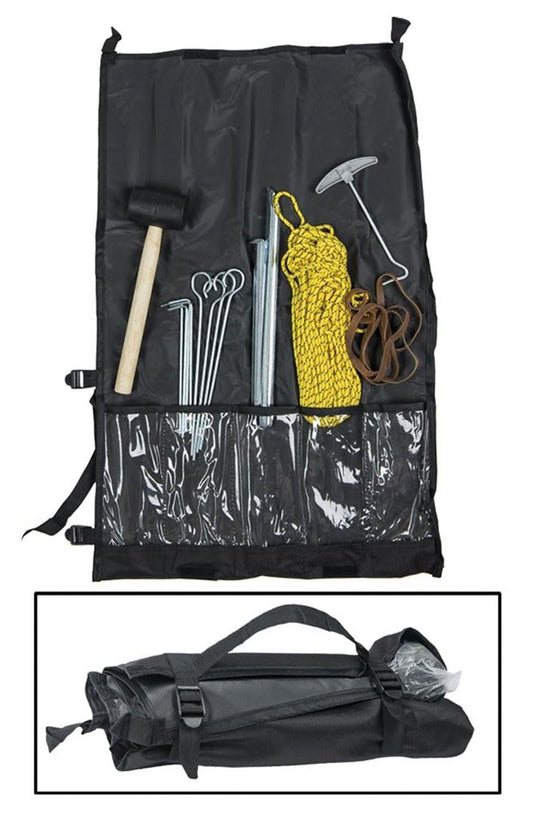 Mil – Tec Tent Set Rubber Hammer Peg 4 types of Peg & Rubber Band gairo-pu Storage Bag