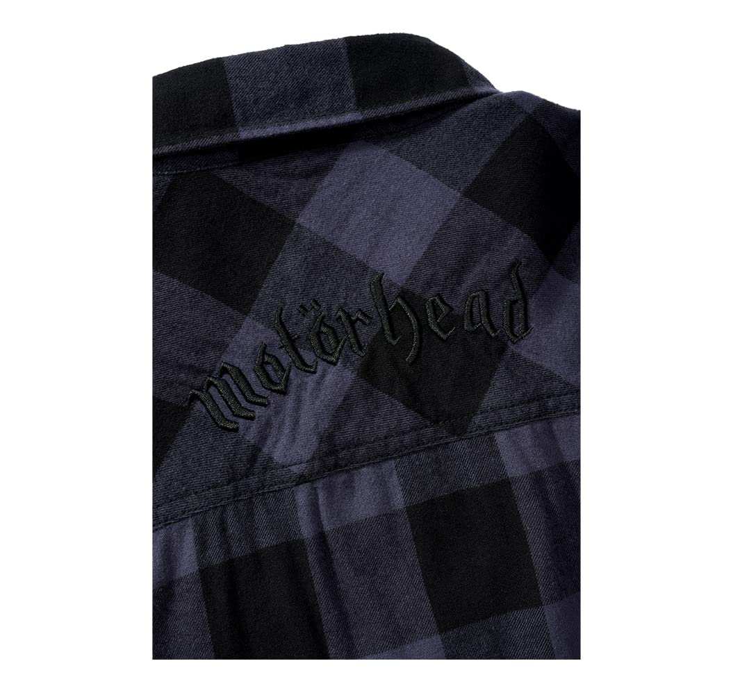 Brandit Motörhead Checkshirt Black-Gray