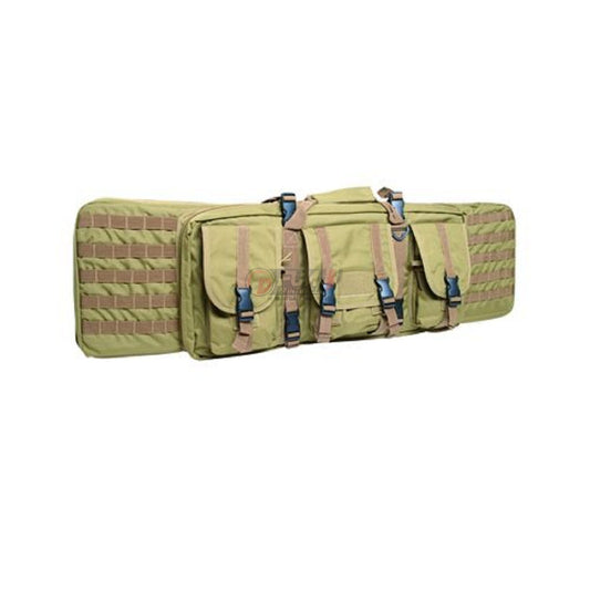 Large Rifle Case Tactical Padded Gun Bag MOLLE Airsoft Shooting Hunting Coyote