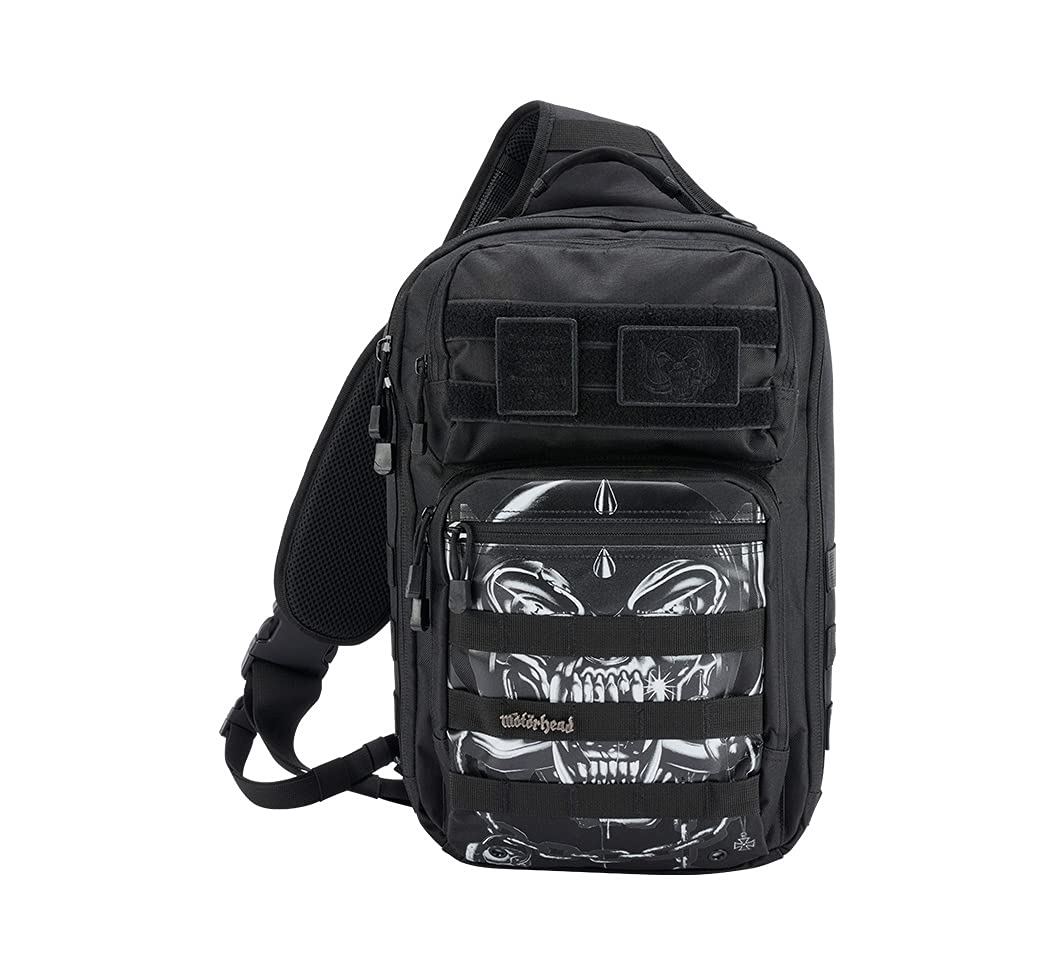 Brandit Motörhead US Cooper Sling Large Black – Tactical Crossbody Bag