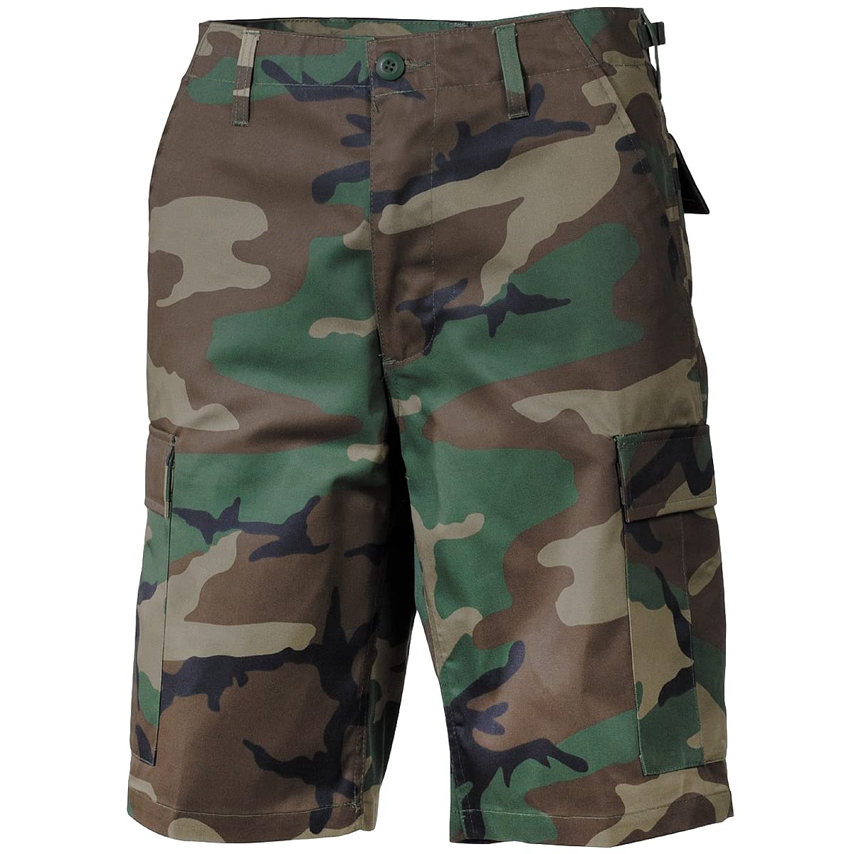 MFH Men's US BDU Bermuda Shorts Woodland Size M