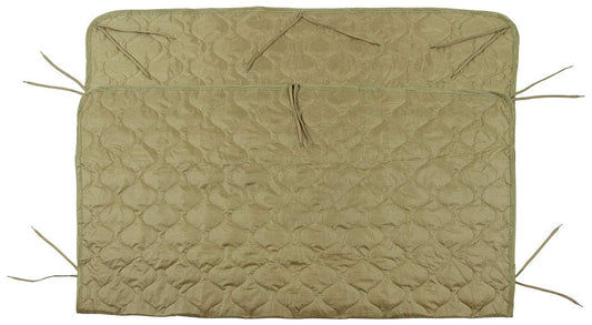 MFH Poncho Liner – Coyote Tan Tactical Military Blanket