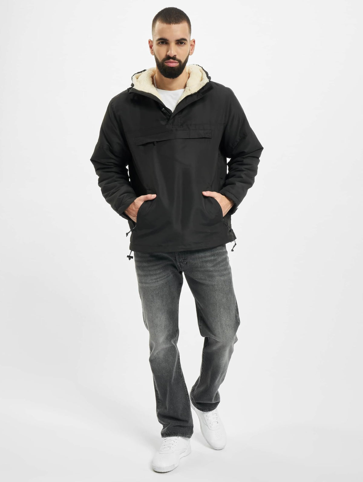 Brandit Sherpa Windbreaker Black