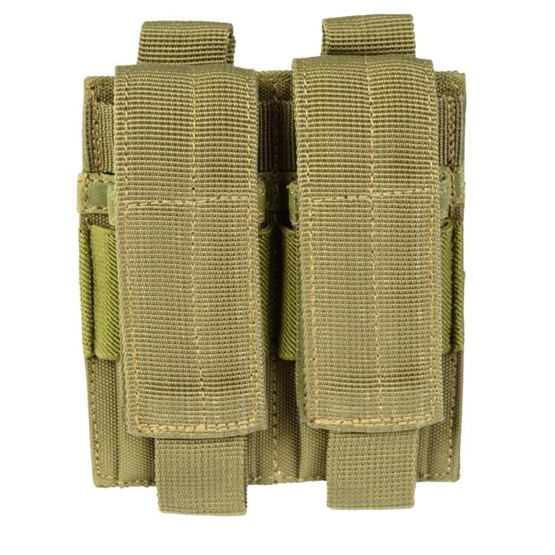 Mil-Tec Double Pistol Magazine Pouch Coyote