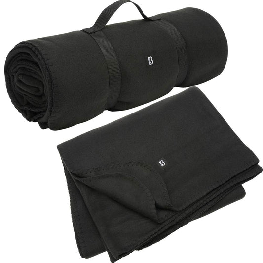 Brandit Fleece Blanket Black