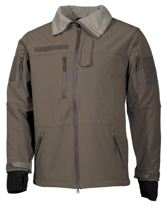 MFH Men's High Defence Softshell Jacket OD Green