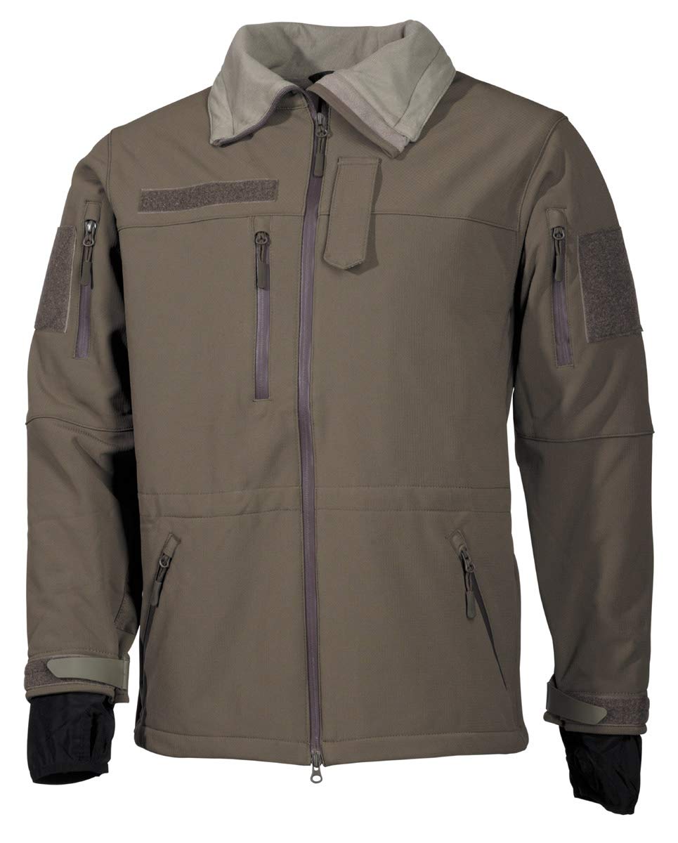 MFH High Defence Softshell Jacket – OD Green Tactical Outdoor Men’s