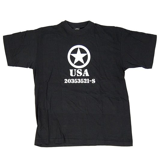 Miltec t-shirt miltec usa allied star noir m