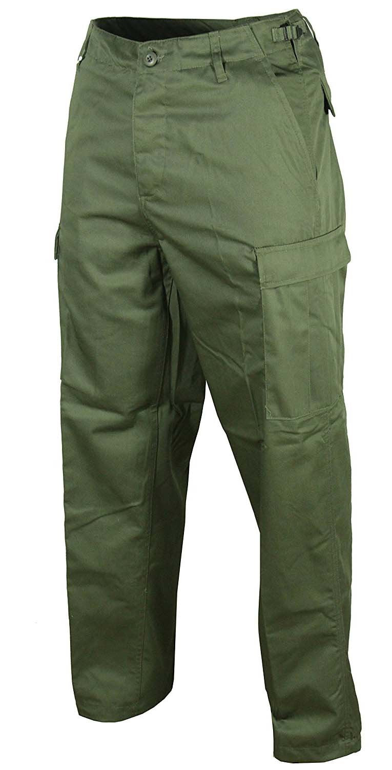 Mil-Tec Ranger BDU Field Pants Olive Drab Men’s Combat Trousers 3XL