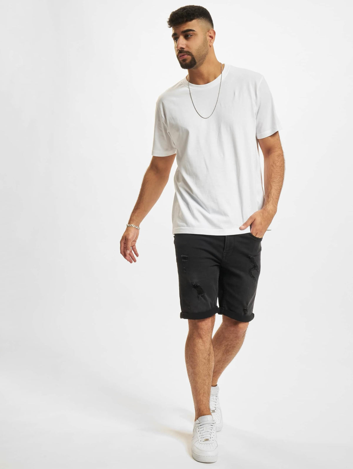 Brandit Men’s White Cotton T-Shirt L | Casual, Training & Outdoor Wear