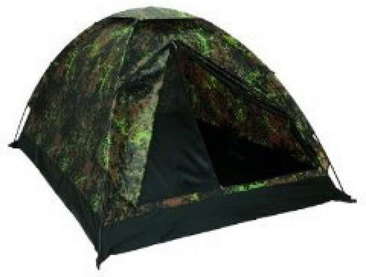 MIL-TEC Igloo Tent, 3-Man, Flecktarn Camo, 83 x 83 x51, 14215021