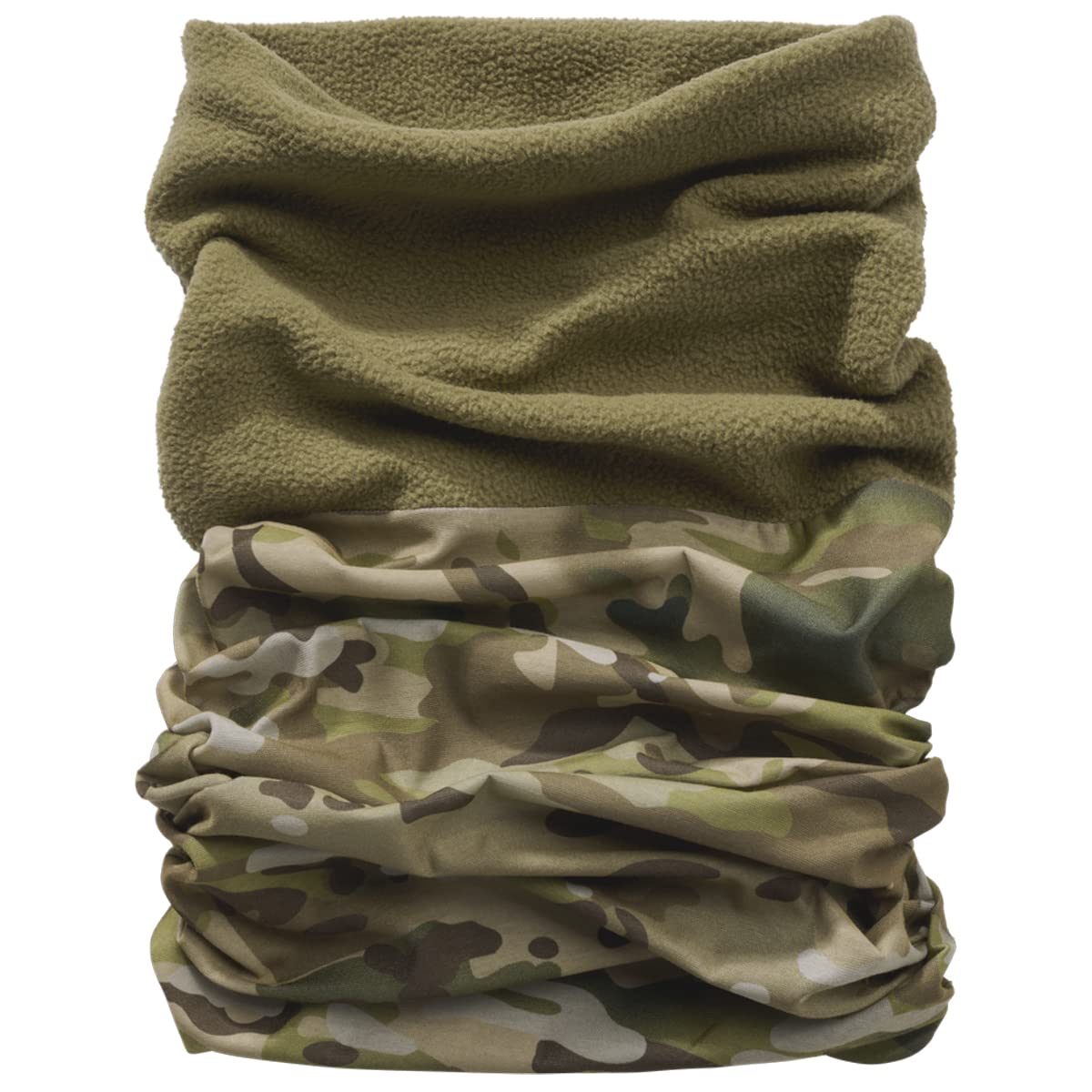Brandit Multifunctional Neck Gaiter Fleece Tactical Camo – Warm Scarf