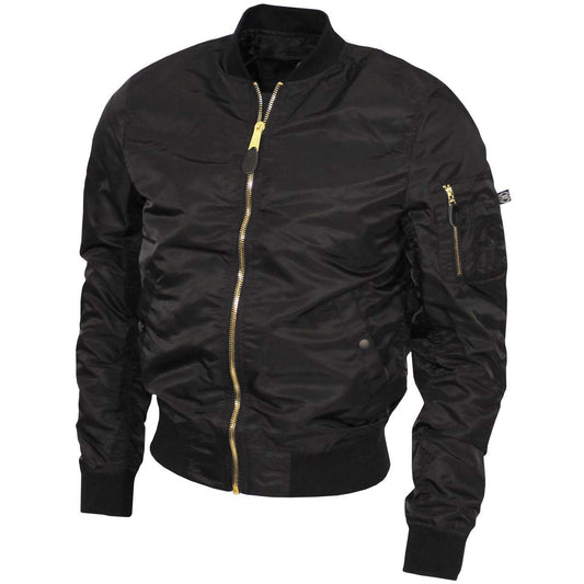 MFH US Airforce MA1 Jacket Black