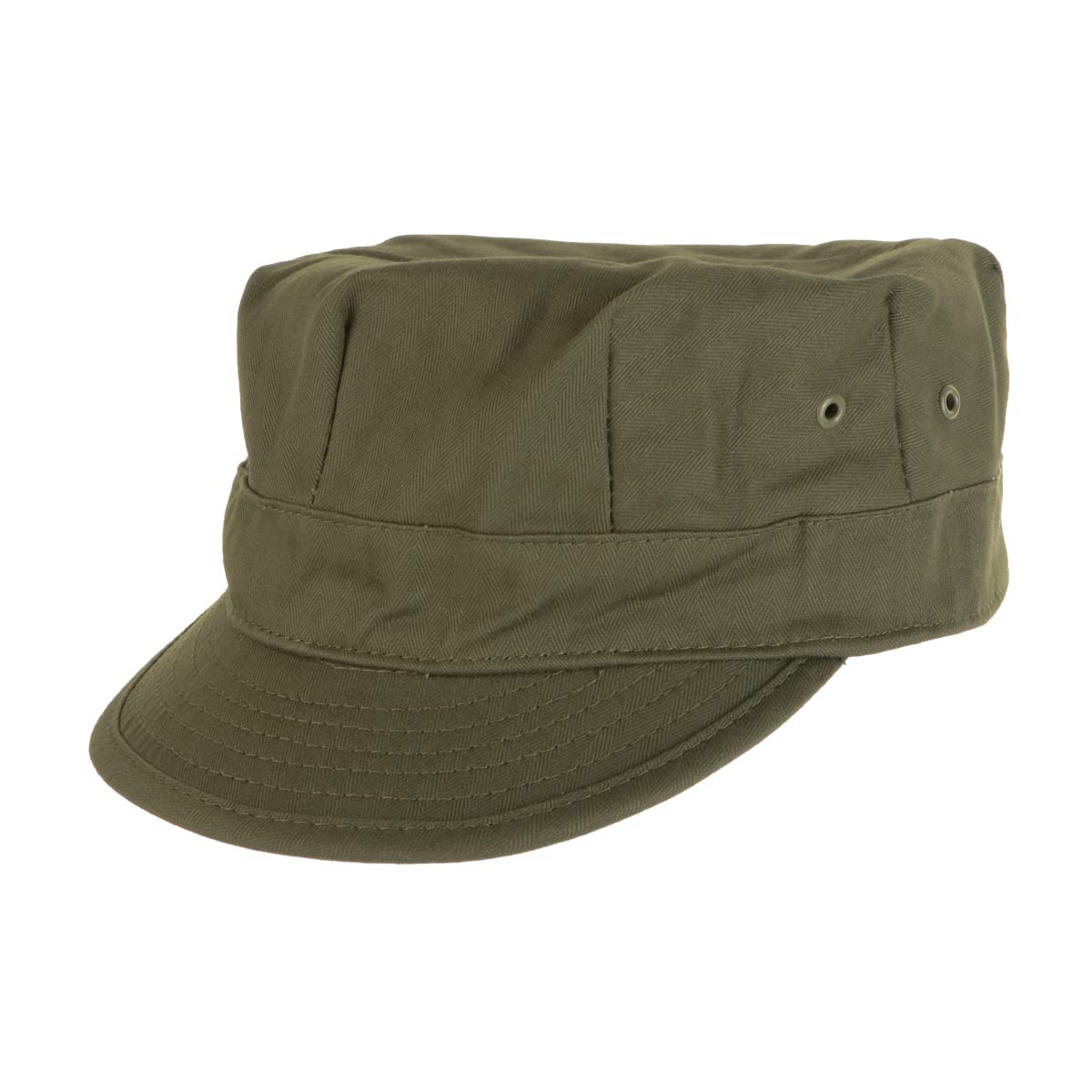 US HBT OD7 Cap – Olive Drab Reproduction Military Hat, 100% Cotton