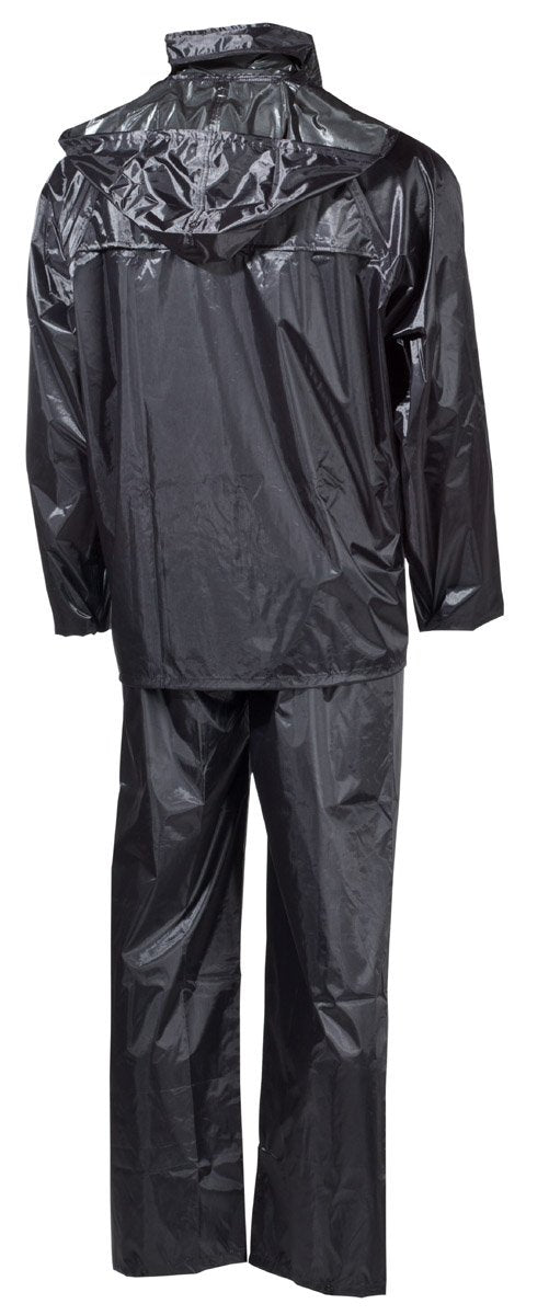 MFH Rain Suit 2-part Black