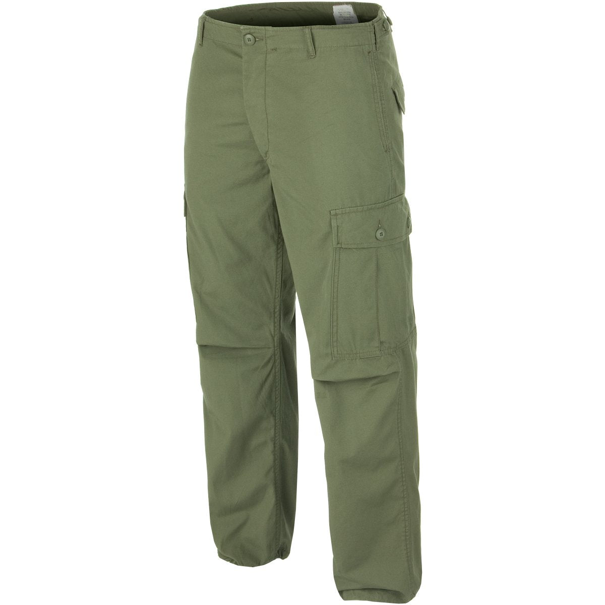 Teesar Men’s US Jungle Trousers M64 Vietnam Olive Military Fatigues
